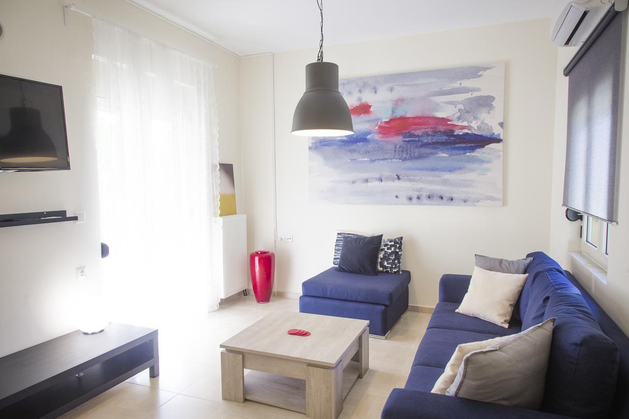 Home Skouloudi Dhrámia Exteriör bild
